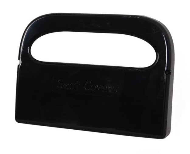 Black Plastic Toilet Seat Cover Dispenser